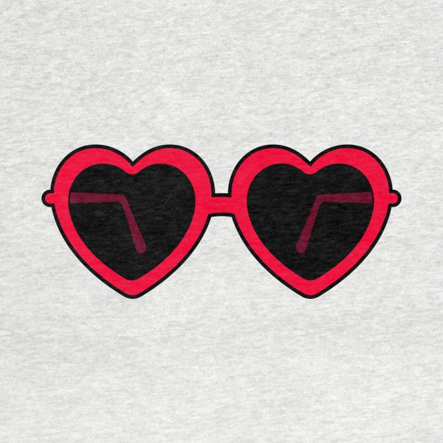 Heart Shaped Sunglasses by Isabelledesign